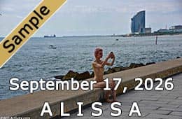 Alissa public nudity update, September 17, 2026