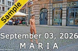 Maria public nudity update, September 3, 2026