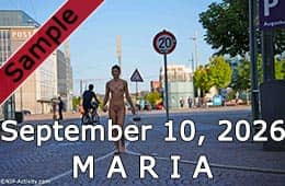 Maria public nudity update, September 10, 2026