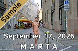 Maria public nudity update, September 17, 2026